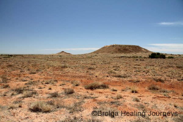 The stark beauty of the country along the Birdsville Track.