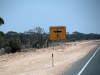 RFDS Warning Sign – along highway                                              