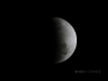 Partial lunar eclipse seen from Alice Springs, 26 June 2010, 9.04PM Australian Central Standard Time