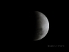 Partial lunar eclipse seen from Alice Springs, 26 June 2010, 9.09PM Australian Central Standard Time