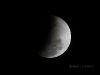 Partial lunar eclipse seen from Alice Springs, 26 June 2010, 9.39PM Australian Central Standard Time