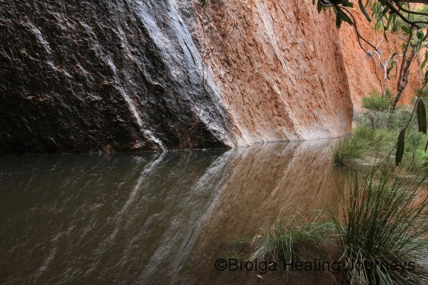 Reflections, Kantju Gorge, full after rain