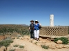 Les &amp; Bev atop Trig Hill, above the Old Telegraph Station, Alice Springs