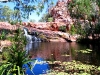 The beautiful pool above Champagne Springs, the Kimberley