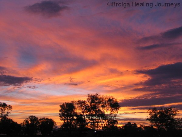 Brewarrina, outback NSW, sunset
