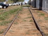 The Old Ghan rail passes beside the venue