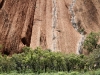 You don't appreciate the scale of Uluru until you draw closer.  Mature trees line the base