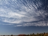 Spectacular cloud - Uluru at base of picture