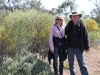 Peter with his sister Linda, who proved to be a champion Numbat-spotter.